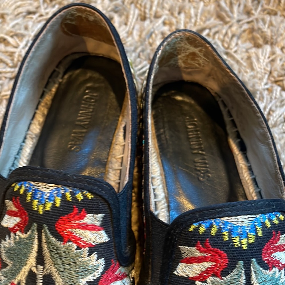 Johnny Was Embroidered Platform Espadrilles - Picture 10 of 10